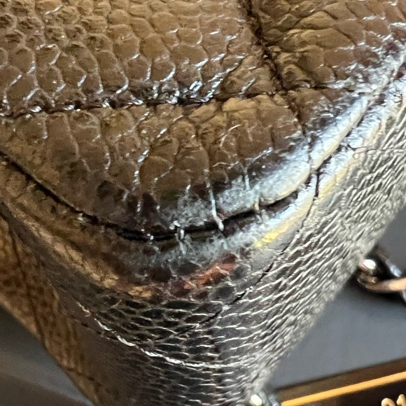 Chanel Classic Double Flap in Medium Caviar Leather 11 Series FULL SET PRISTINE - Picture 15 of 16